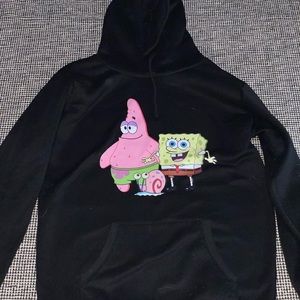 Black SpongeBob sweatshirt